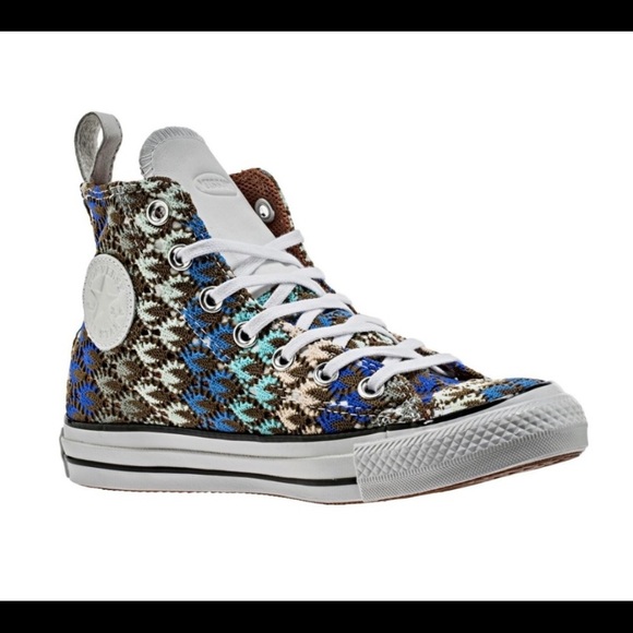 converse missoni high top sneakers